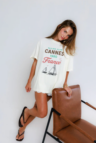 Sunny Somewhere Sailing Club Cannes - Off White