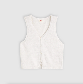 Levi's Helen Mini Boucle Vest - Tofu