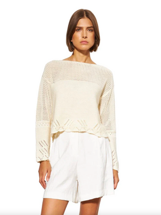 Line The Label Adella Shirt - Creme