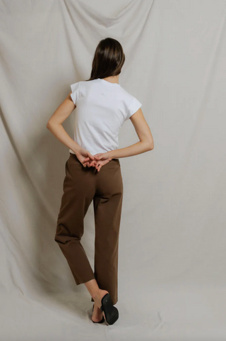 Perfectwhitetee Porter Supima Cotton SS Tee - White