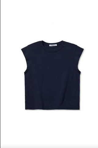 Perfectwhitetee Porter Supima Cotton SS Tee - Navy