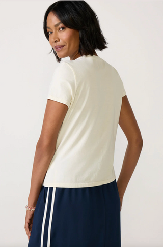 Sunny Somewhere Cote D'Azur State Of Mind- Off White