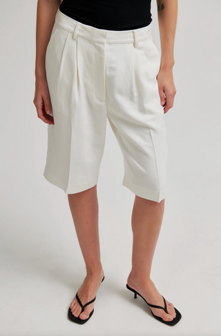 Second Female Lino Shorts - White