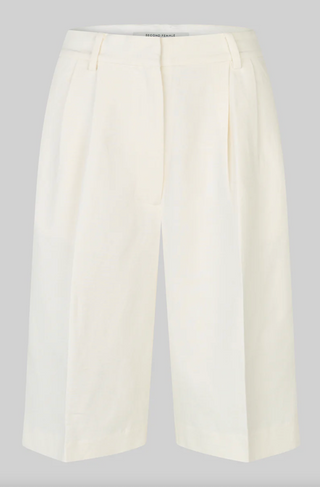 Second Female Lino Shorts - White