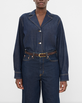 Flattered Betty Belt - Chocolate Suede