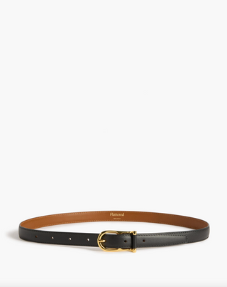 Flattered Betty Belt - Black Leather