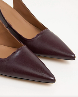 Flattered Franchesca Heel - Burgundy