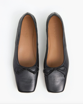 Flattered Kim Ballet Flat - Black
