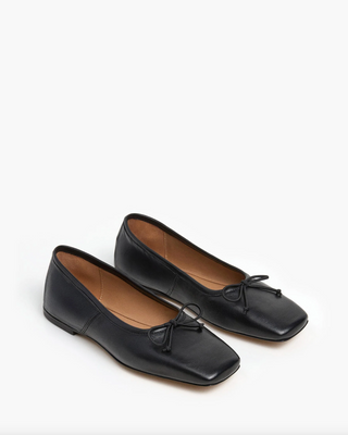 Flattered Kim Ballet Flat - Black