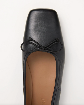 Flattered Kim Ballet Flat - Black