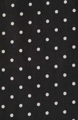 Faithfull La Cala Midi Dress - Lola Polka Dot Black Cream