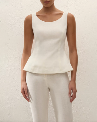 Faithfull Iria Top - White