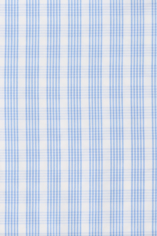Faithfull Lonny Top - Paloma Check Light Blue White