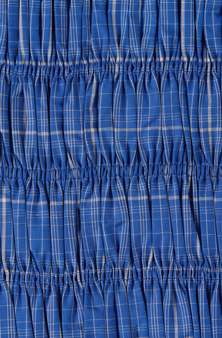 Faithfull Leya Top - Flor Check Cobalt