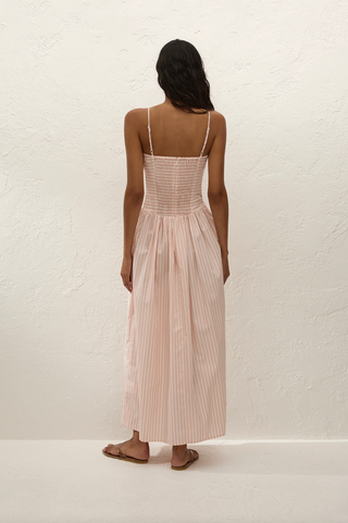 Faithfull Portlligat Maxi Dress - Peony White