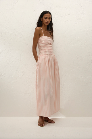 Faithfull Portlligat Maxi Dress - Peony White