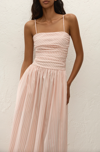 Faithfull Portlligat Maxi Dress - Peony White