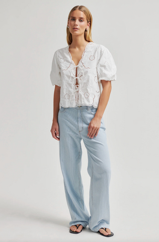 Second Female Avrille Blouse - White