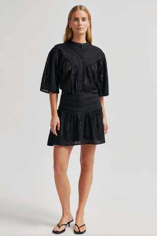 Second Female Angelina Shirt - Black