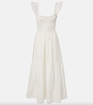 Faithfull Valentina Maxi Dress - Fiore Lace White
