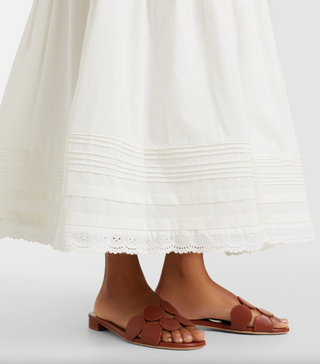 Faithfull Valentina Maxi Dress - Fiore Lace White