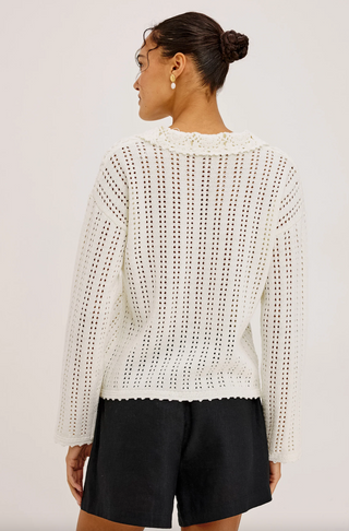 Rails Jenni Cardigan - Ivory