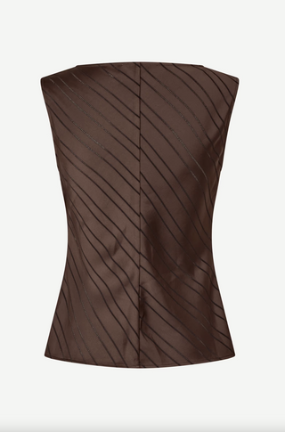 Samsoe Saagne Top - Mulch