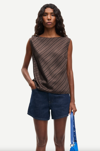 Samsoe Saagne Top - Mulch