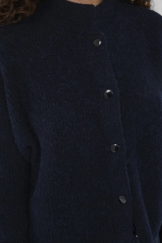 Gestuz Alpha Short Cardigan - Navy Melange