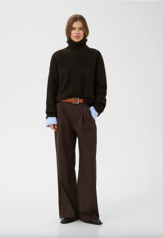 Gestuz Alpha Rollneck - Ganache Melange
