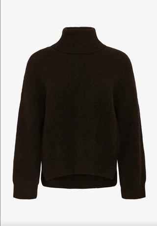 Gestuz Alpha Rollneck - Ganache Melange