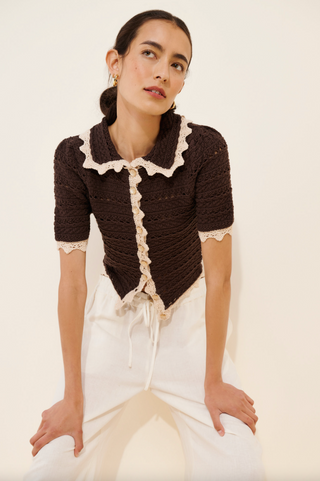 Heartloom Maggie Cardi - Coco