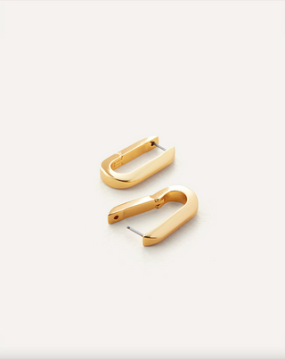 Jenny Bird U-Link Earrings - Gold