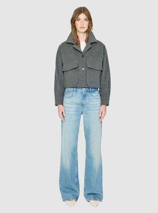 HiSO Abigail Jacket in Heather Grey