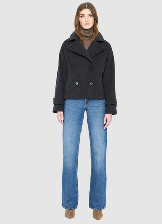 HiSO Jolie Coat in Charcoal