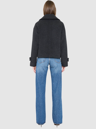HiSO Jolie Coat in Charcoal
