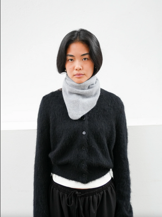 Le Bonnet Knitted Bandana in Smoke