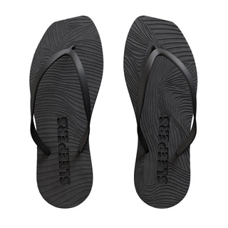 Sleepers Tapered Flip Flop in Black