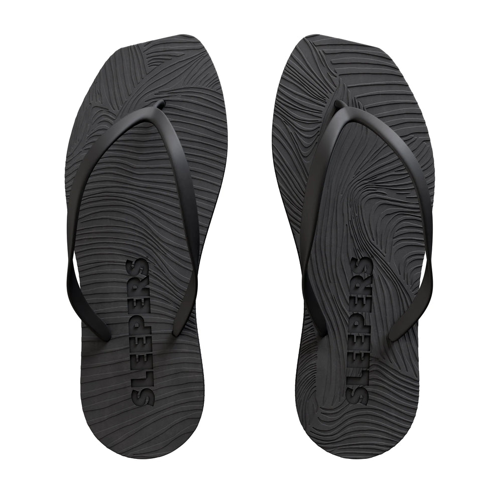 Basic black flip flops hotsell