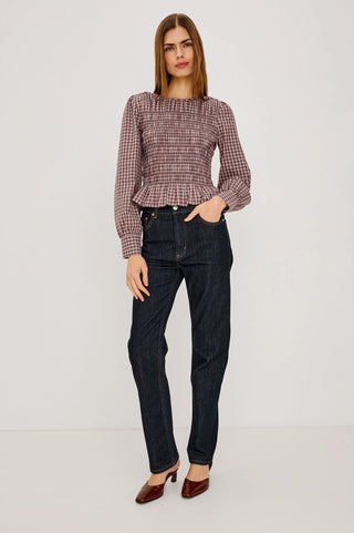 Rails Tabi Shirt - Rust Rose