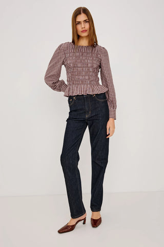 Rails Tabi Shirt - Rust Rose