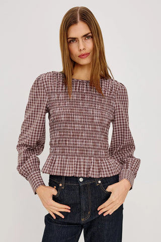 Rails Tabi Shirt - Rust Rose