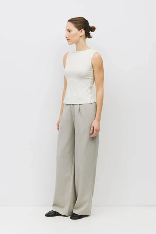 All Row The Kailey Top - White