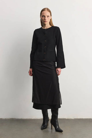 Mod Ref The Tyler Cardigan - Black