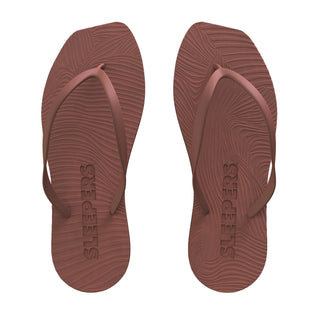 Sleepers Tapered Flip Flop in Brown