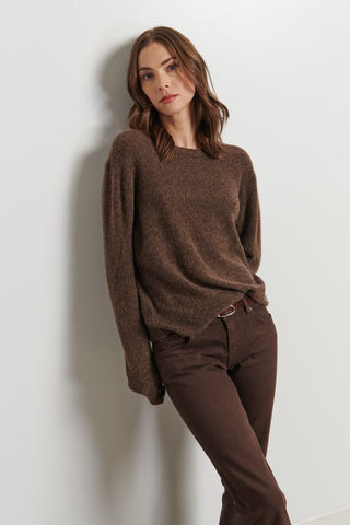 Line The Label Cecy Sweater- Muscavado