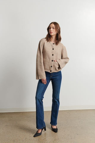 Line The Label Portia Sweater- Woodland