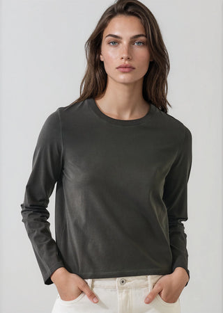 Patrick Long Sleeve Iconic Sublime Baby Tee - Thyme