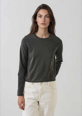 Patrick Long Sleeve Iconic Sublime Baby Tee - Thyme