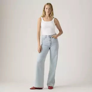 Levi's Ribcage Wide Leg 32" - Of Course Stone